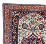 Antique  Farahan Sarouk Rug 4' 2" x 6' 6"