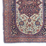 Antique  Farahan Sarouk Rug 4' 2" x 6' 6"