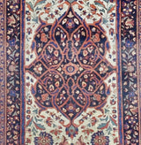 Antique  Farahan Sarouk Rug 4' 2" x 6' 6"