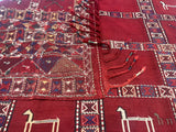 Antique Caucasian Verneh Kilim Rug 5'7" x 7' 0"