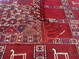 Antique Caucasian Verneh Kilim Rug 5'7" x 7' 0"