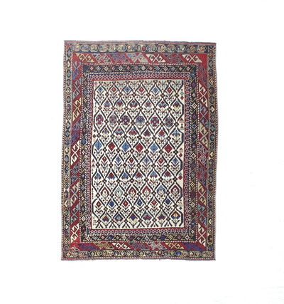 Antique Caucasian Shirvan Rug 3' 9