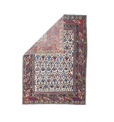 Antique Caucasian Shirvan Rug 3' 9" x 5' 2"