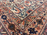 Antique Afshar Rug 4'7" x 5' 9''