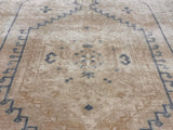 Vintage Oushak Rug 3'7" x 7' 6''