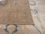 Vintage Oushak Rug 3'7" x 7' 6''