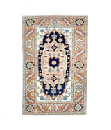 Fine Vintage Persian Heriz Serapi Rug 4'10" x 7' 6''
