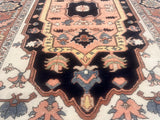 Fine Vintage Persian Heriz Serapi Rug 4'10" x 7' 6''
