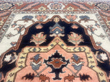 Fine Vintage Persian Heriz Serapi Rug 4'10" x 7' 6''