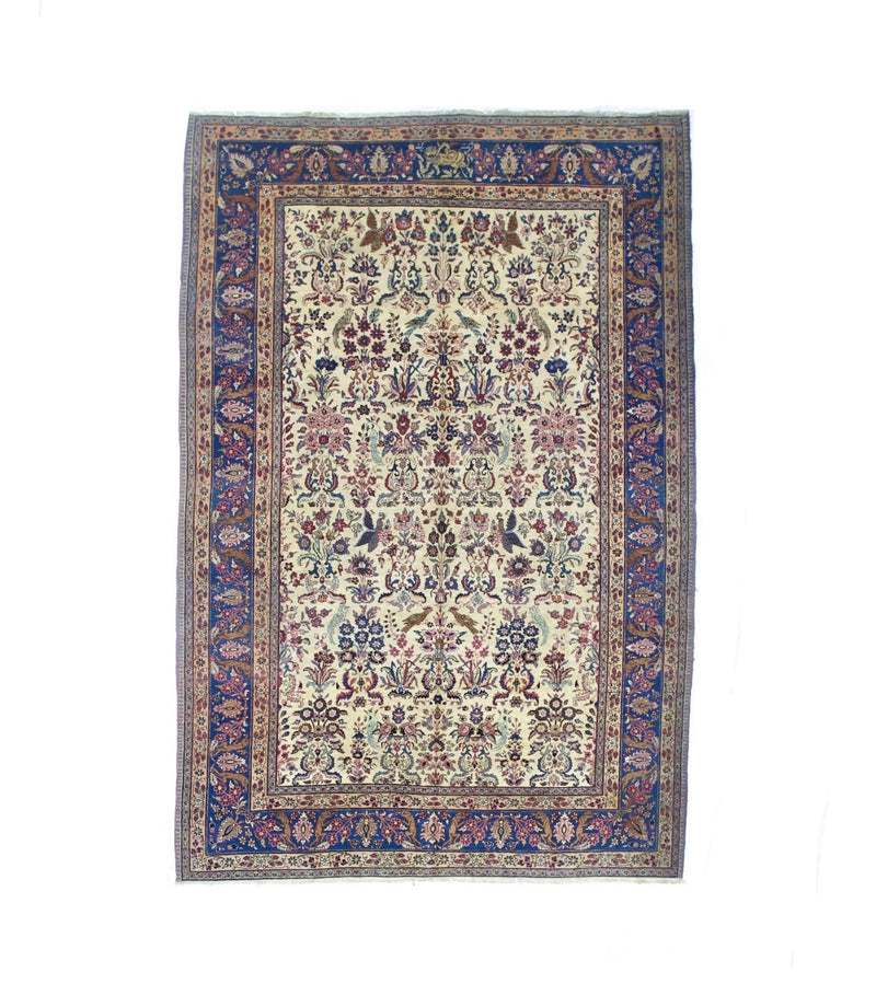 Antique  Tehran Rug 6' 8