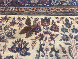 Antique  Tehran Rug 6' 8" x 10' 0"