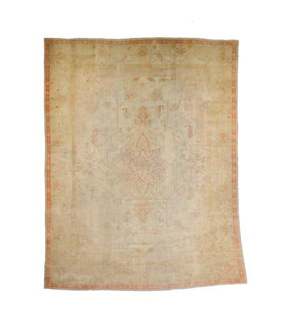 Fine Antique Oushak Rug 13'0