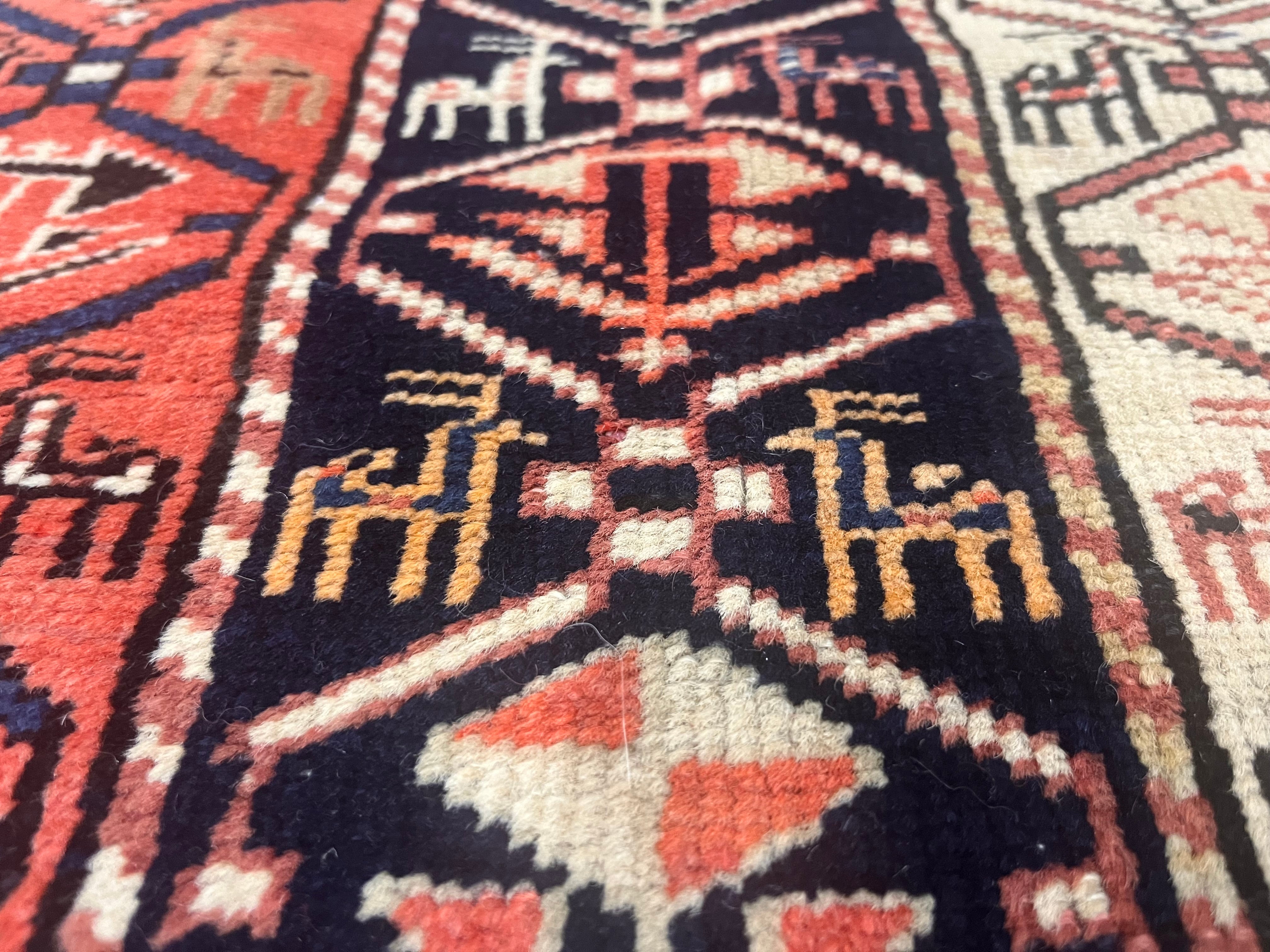 Fine Antique Caucasian Shirvan Prayer Rug 3'3" x 5' 10''