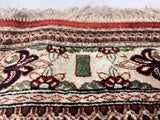 Extremely Fine  Silk Qum Pictorial with Jesus Christ 3' 3" x 4' 11"
