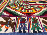 Antique Mexican Blanket 4'9" x 6' 3''