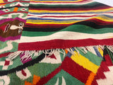 Antique Mexican Blanket 4'9" x 6' 3''