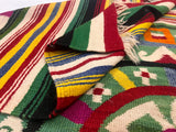 Antique Mexican Blanket 4'9" x 6' 3''