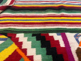 Antique Mexican Blanket 4'9" x 6' 3''