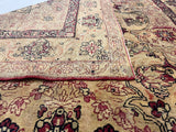 Antique Persian Lavar Kerman Rug 4' 2'' x 6' 6"