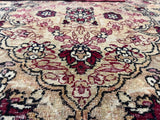 Antique Persian Lavar Kerman Rug 4' 2'' x 6' 6"