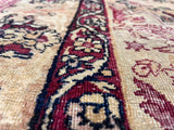 Antique Persian Lavar Kerman Rug 4' 2'' x 6' 6"