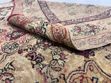 Antique Persian Lavar Kerman Rug 4' 2'' x 6' 6"