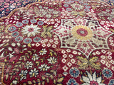 Antique  Lavar Kerman Rug 4'6" x 7' 5''