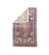 Antique  Lavar Kerman Rug 4'6" x 7' 5''