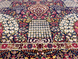 Antique  Lavar Kerman Rug 4'6" x 7' 5''