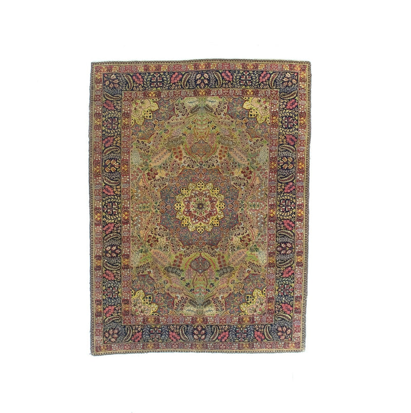 Antique Lavar Kerman Rug 4' 6