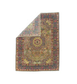 Antique Lavar Kerman Rug 4' 6" x 6' 1"