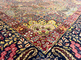 Antique Lavar Kerman Rug 4' 6" x 6' 1"