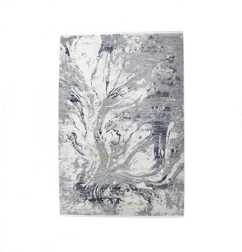Fine Modern Silk Rug 5'2