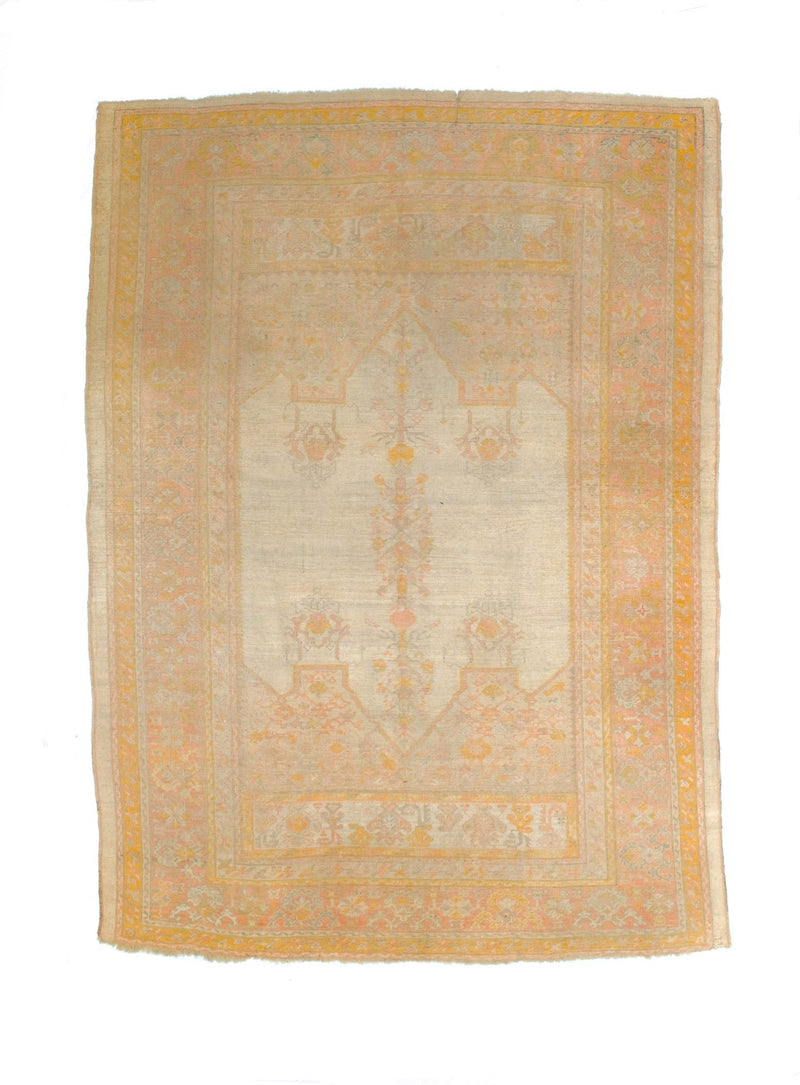 Fine Antique Oushak Rug 8' 8'' x 12' 0