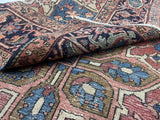Fine Antique Serapi Wool Rug 4' 9'' x 5' 9''