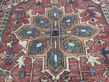 Fine Antique Serapi Wool Rug 4' 9'' x 5' 9''