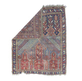 Fine Antique Turkish Wool Rug 3' 10'' x 4' 9''