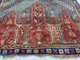 Fine Antique Turkish Wool Rug 3' 10'' x 4' 9''