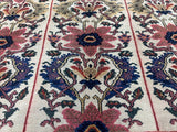 Extremely Fine and Rare Antique  Wool on Silk Senneh Rug 4' 5" x 6' 9"