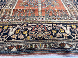 Fine Antique Haji Jalili Tabriz Rug 4' 4'' x 5' 9''