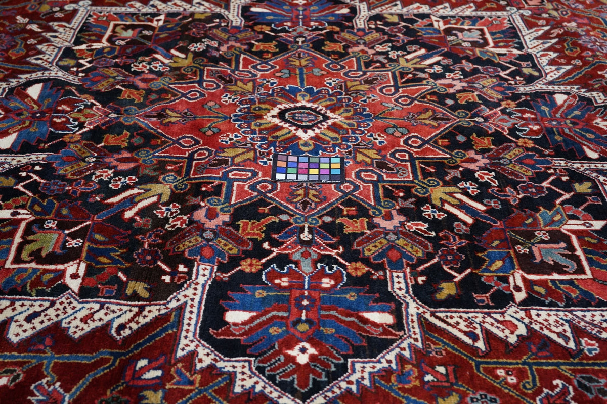 Vintage Heriz Rug 11'2'' x 15'2''