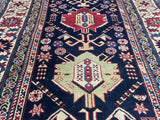 Antique Caucasian Shirvan Rug 3' 5'' x 10' 0"