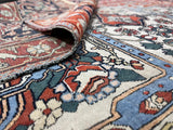 Extremely Fine Antique  Mohtasham Kashan Rug 4'6" x 7' 3"