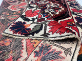 Fine Antique  Bakhtiari Rug 3' 4'' x 9' 11''