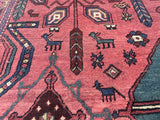 Fine Antique  Bakhshayesh Tribal Wool Rug 5'6" x 7'7"