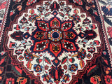 Fine Antique  Bakhtiari Rug 3' 4'' x 9' 11''
