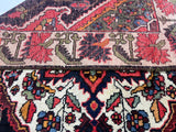 Fine Antique  Bakhtiari Rug 3' 4'' x 9' 11''