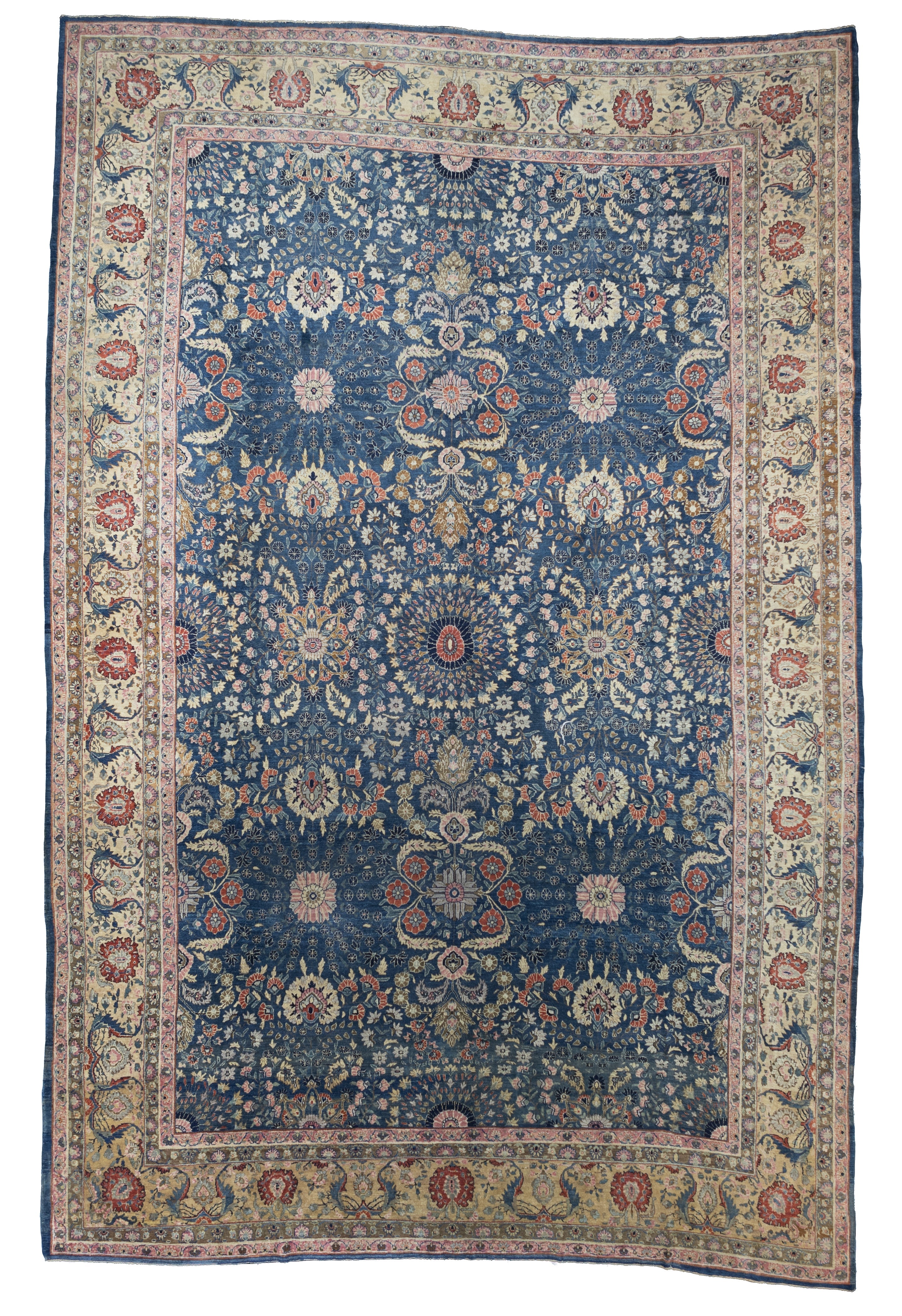 Fine Antique Farahan Sarouk Rug 11' 0" x 16' 5''