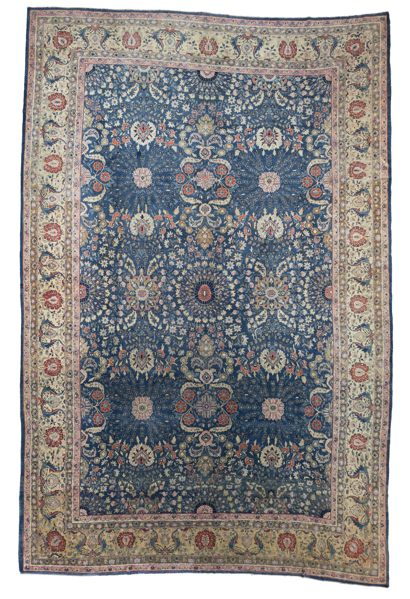 Fine Antique Farahan Sarouk Rug 11' 0
