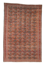 Fine Antique Beshir Rug 9' 5'' x 14' 5''
